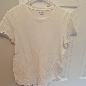 Madewell White Crewneck Short Sleeve Tee- SIZE SMALL!